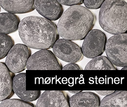 Mørkegrå steiner